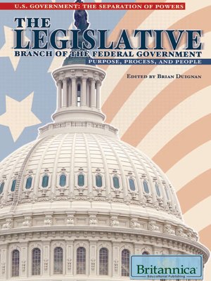 cover image of The Legislative Branch of the Federal Government